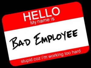 Rewarding A Job Done Horribly