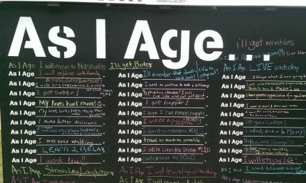 As I Age…