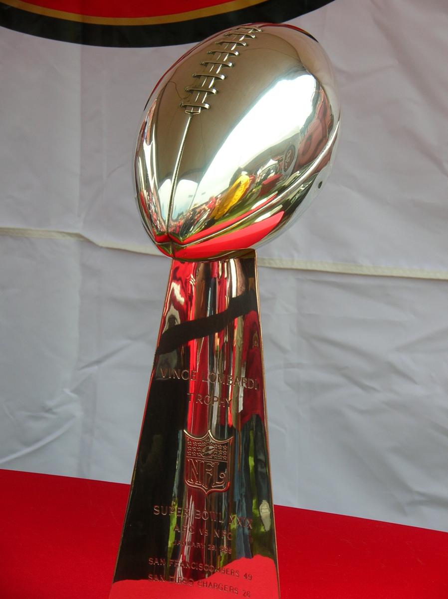 Super Bowl 2015 Trophy