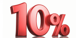 ten percent