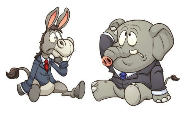 Democrats and Republicans Trying to Rebrand —  Both are Idiots