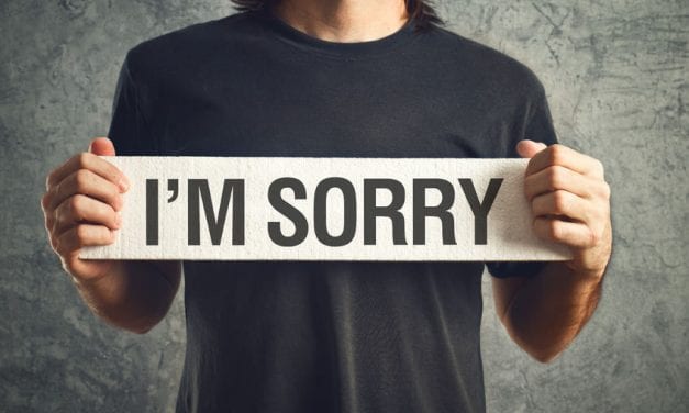 There Is Someone You Need to Say “I Am Sorry” To!