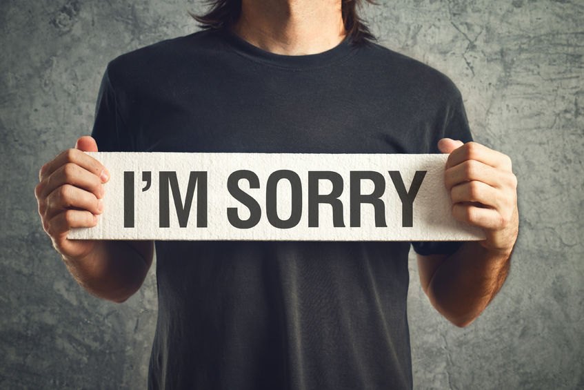 There Is Someone You Need to Say “I Am Sorry” To!