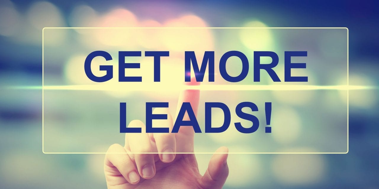 Another Way to Generate Leads . . .
