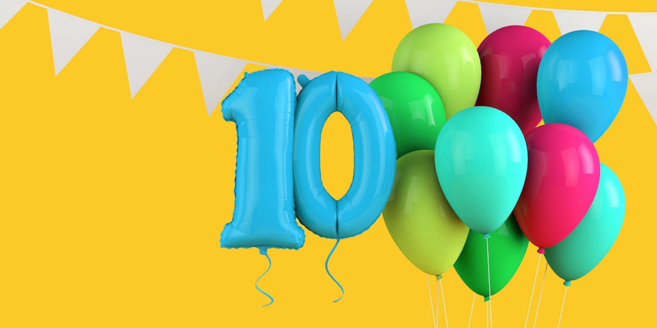 Can You Believe It? We Turn 10 in 2021!