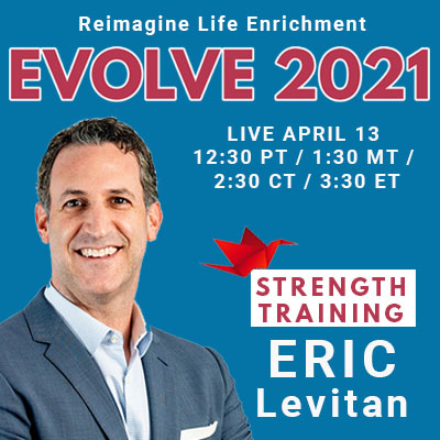 Evolve 2021 Eric Levitan Sponsored by Connected Living