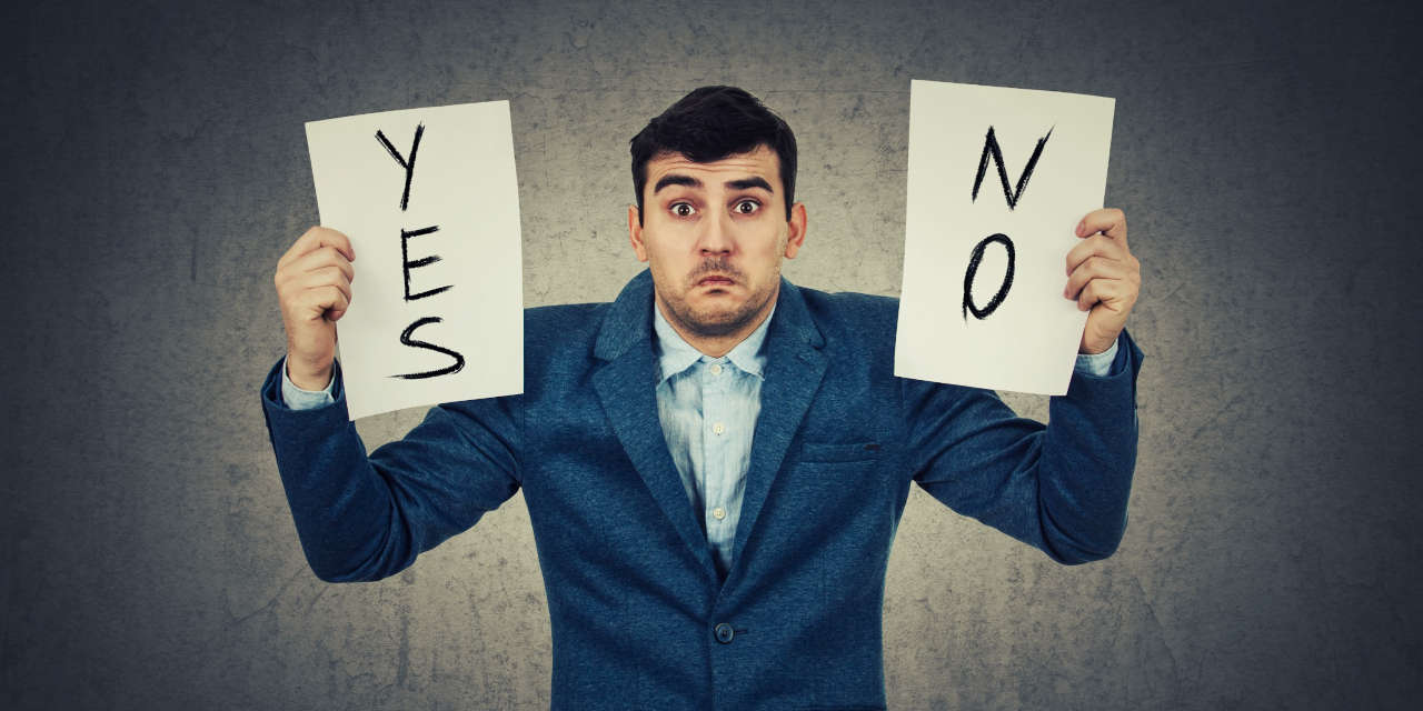 Is It Really Easier to Say No Than Yes?