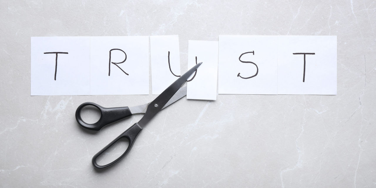 No One Trusts You